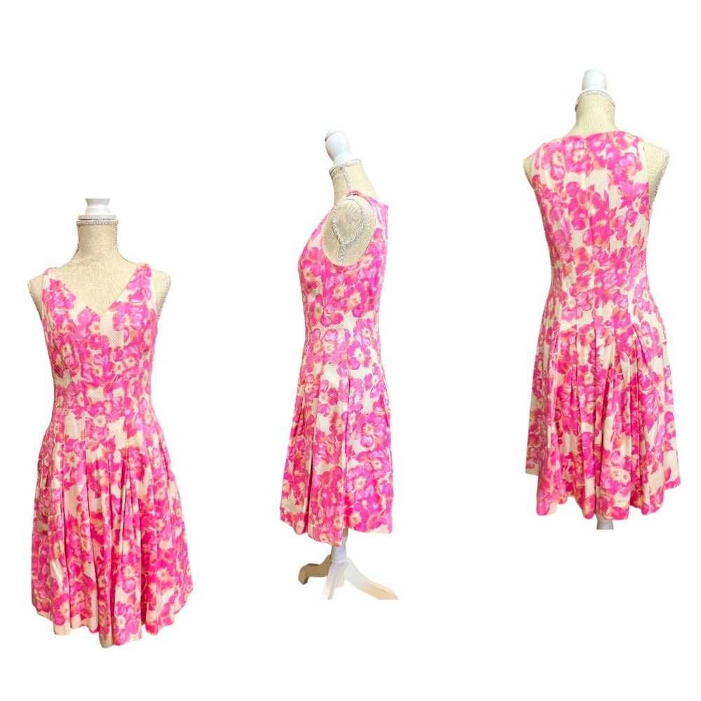 #11 Heidi Weisel Elegant Pleated Dress with Pockets NWOT